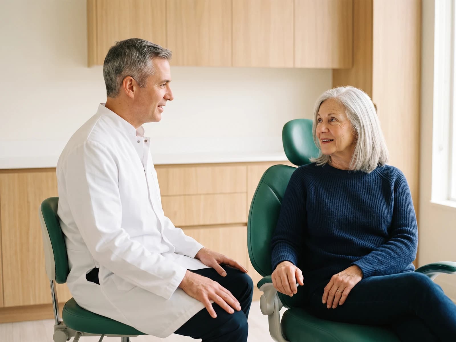 Illustrative dental discussion about the scope of a written treatment plan.